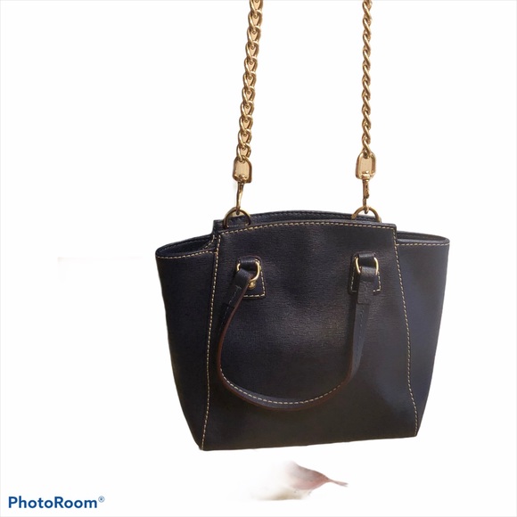 Dooney & Bourke navy purse - Picture 2 of 4